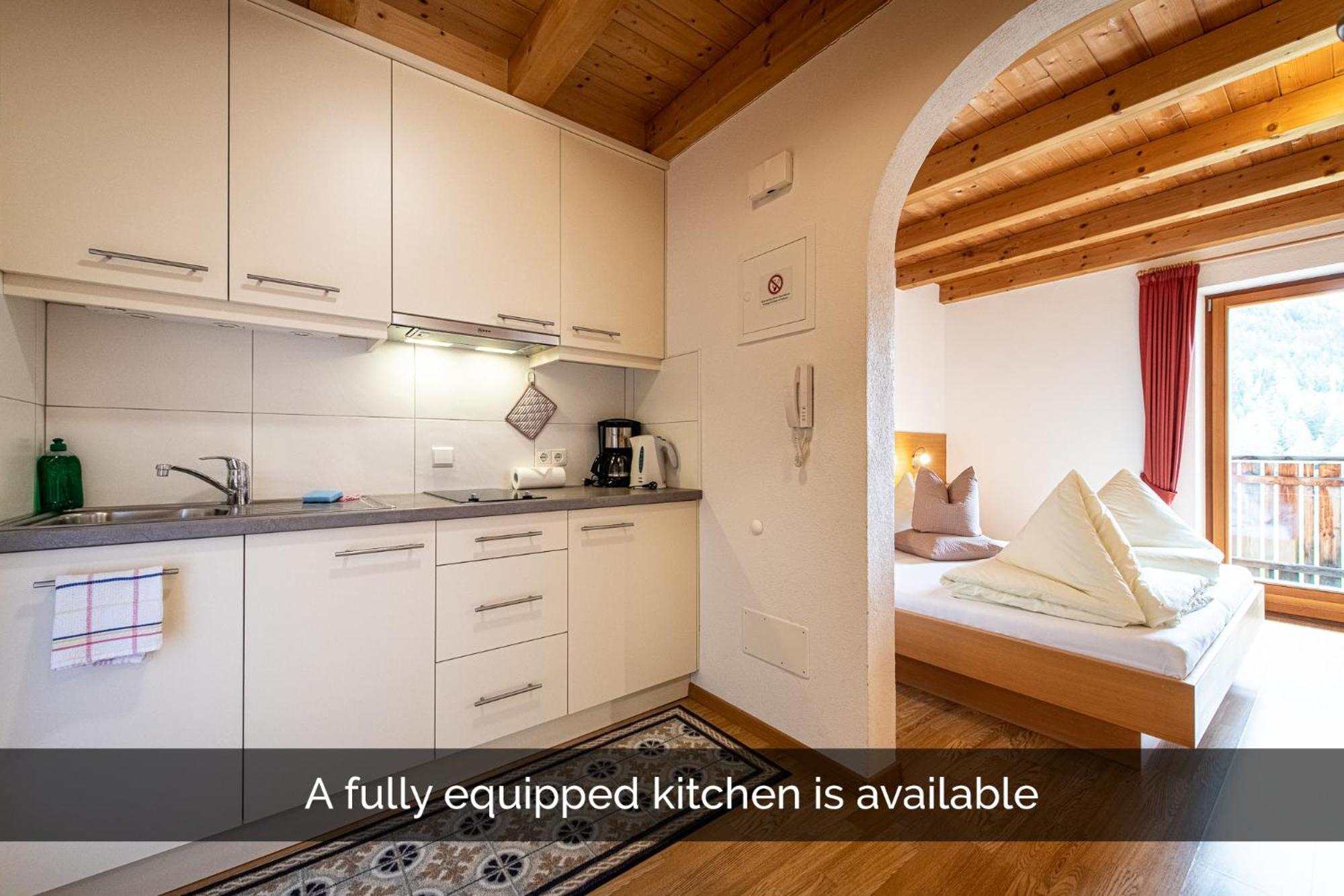 Apartments Nature Apis Landheim アンテルセルヴァ・ディ・メッツォ エクステリア 写真